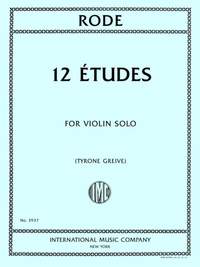 Pierre Rode: 12 Études