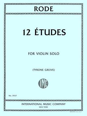 Pierre Rode: 12 Études