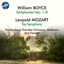 Boyce: Symphonies Nos. 1-8 - L. Mozart: Toy Symphony