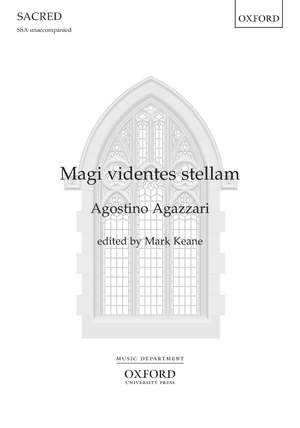 Agazzari, Agostino: Magi videntes stellam