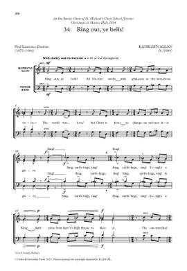 Allan, Kathleen: Ring out, ye bells!