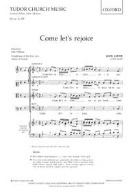 Amner, John/Milsom, John: Come let's rejoice