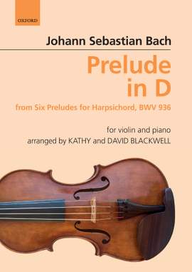 Bach, Johann Sebastian, Blackwell, Kathy, and Blackwell, David: Prelude
