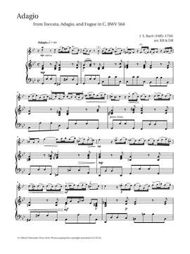 Bach, Johann Sebastian/Blackwell, Kathy and Blackwell, David: Adagio from Toccata, Adagio and Fugue in C BWV 564