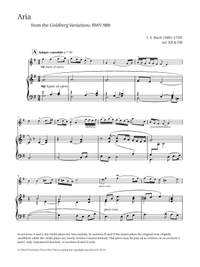 Bach, Johann Sebastian/Blackwell, Kathy and Blackwell, David: Aria from Goldberg Variations BWV 988