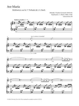 Bach, Johann Sebastian/Blackwell, Kathy and Blackwell, David: Gounod: Ave Maria: Méditation sur le 1er Prélude de J.S. Bach