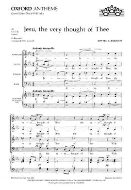 Bairstow, Edward C.: Jesu, the very thought of Thee