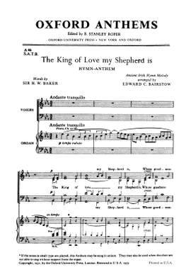 Bairstow: The King of love my shepherd is