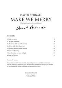 Bednall, David: Make We Merry
