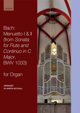 Bach, Johann Sebastian: Menuetto I and II, from Flute Sonata in C major, BWV 1033