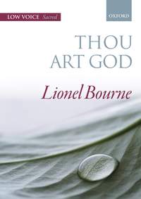 Bourne, Lionel: Thou art God (solo/low)