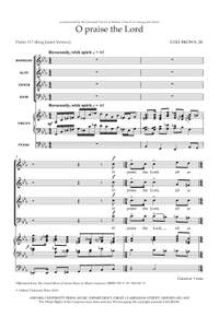 Brown, Jr., Uzee: O praise the Lord