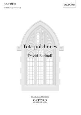 Bednall, David: Tota pulchra es
