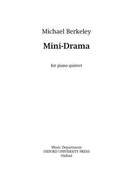 Berkeley, Michael: Mini-Drama