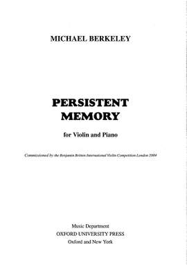 Berkeley, Michael: Persistent Memory