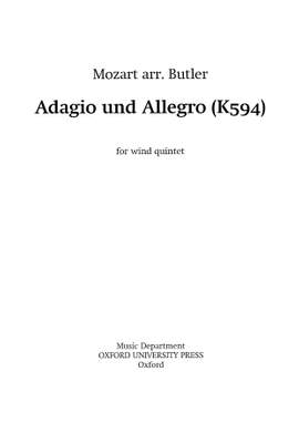 Butler, Martin: Adagio und Allegro