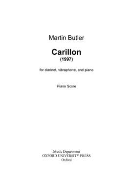 Butler, Martin: Carillon