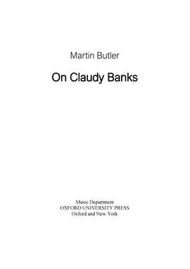 Butler, Martin: On Claudy Banks