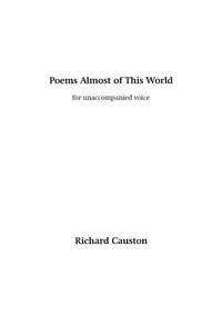 Causton, Richard: Poems Almost of This World
