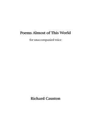 Causton, Richard: Poems Almost of This World