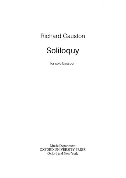 Causton, Richard: Soliloquy