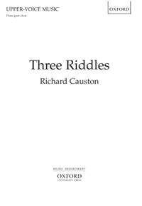 Causton, Richard: Three Riddles