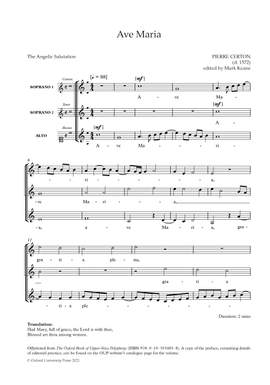 Certon, Pierre: Ave Maria