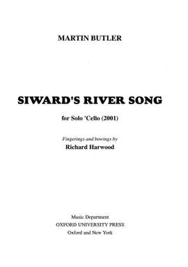 Butler, Martin: Siward's River Song