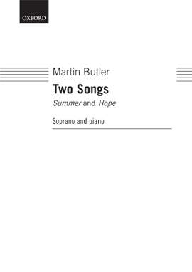 Butler, Martin: Two Songs