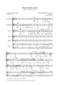 Byrd, William and Morris, Timothy: Beati mundo corde