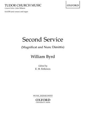 Byrd, William/Fellowes, Edmund H.: The Second Service (Magnificat and Nunc Dimittis)