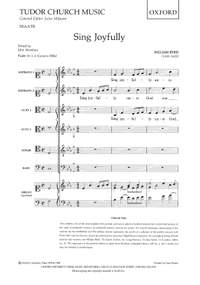 Byrd, William/Morehen, John: Sing Joyfully