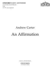 Carter, Andrew: An Affirmation