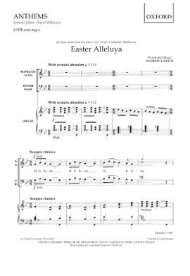 Carter, Andrew: Easter Alleluya