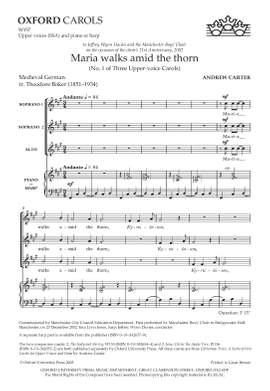 Carter, Andrew: Maria walks amid the thorn