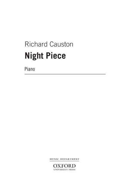Causton, Richard: Night Piece