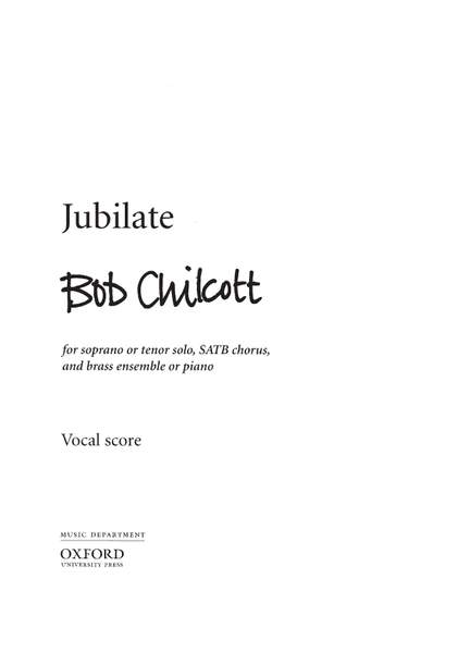 Chilcott, Bob: Jubilate