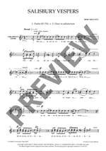 Chilcott, Bob: Salisbury Vespers Product Image