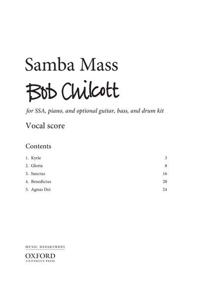 Chilcott, Bob: Samba Mass