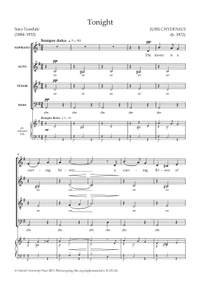 Chydenius, Jussi: Tonight