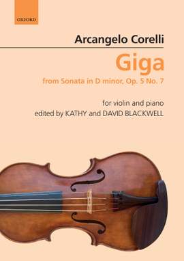 Corelli, Arcangelo/Blackwell, Kathy and Blackwell, David: Giga: from Sonata in D minor, Op. 5 No. 7