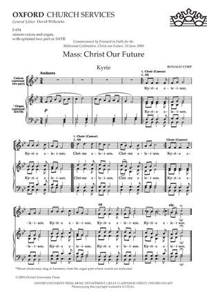 Corp, Ronald: Mass: Christ our future