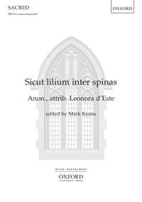 d'Este, Leonora: Sicut lilium