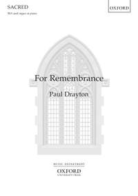 Drayton, Paul: For Remembrance
