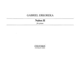 Erkoreka, Gabriel: Nubes II