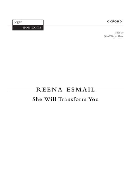 Esmail, Reena: She Will Transform You