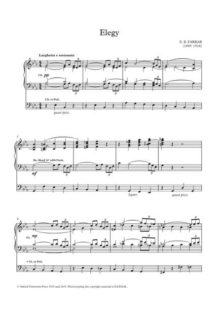 Farrar, E. B.: Elegy