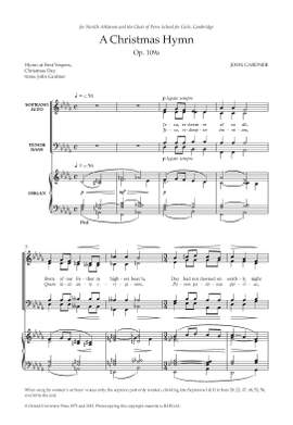 Gardner, John: A Christmas Hymn