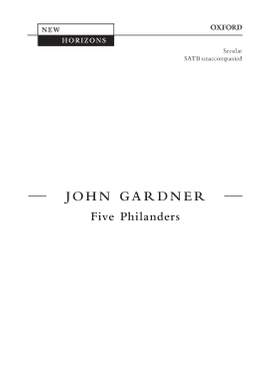 Gardner, John: Five Philanders