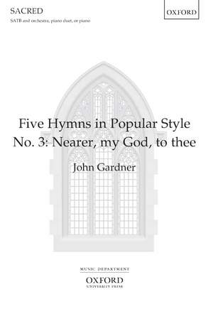 Gardner, John: Nearer, my God, to thee
